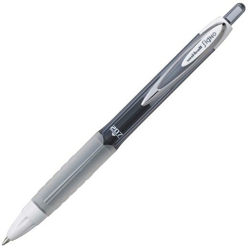 Liquid ink pen Uni-Ball Rollerball Signo UM-207 Black 0,4 mm (12