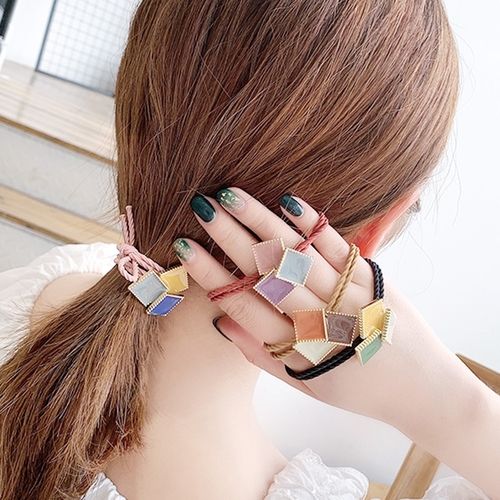 New Fashion Women Girls Colorful Square Knot