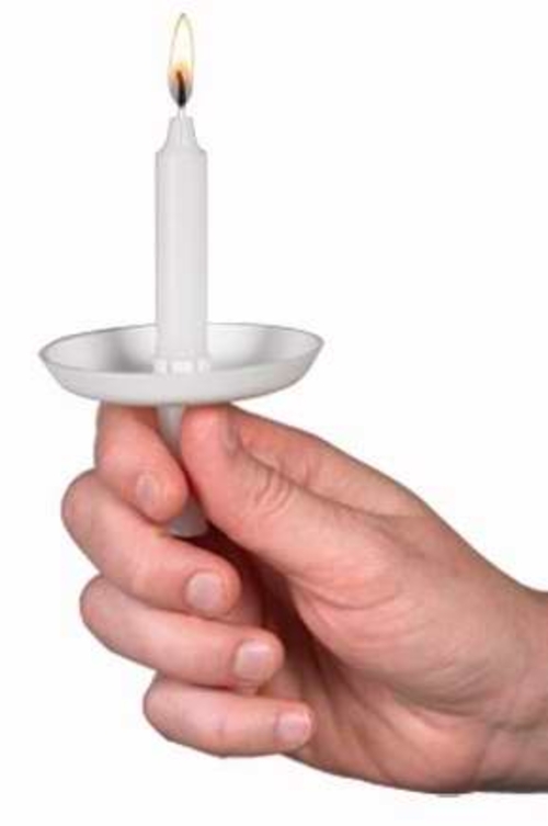 Will & Baumer 56777 Candle Reuseable Candle Holder Moulded