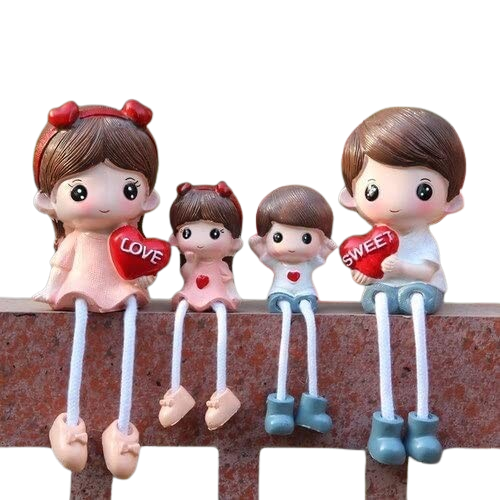 Couple Gift Set | Wall Hanging Legs Showpiece | Cute Couples Holding