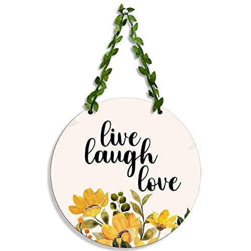 Wall Hangings LIVE LAUGH LOVE Door Hanging