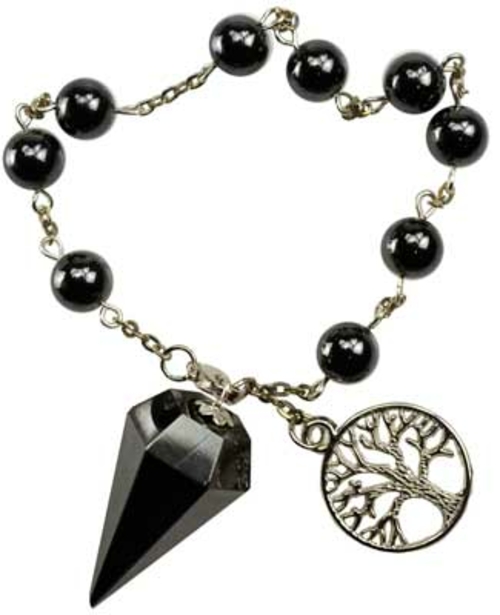 Azure Green JBPHEM Hematite Pendulum Bracelet