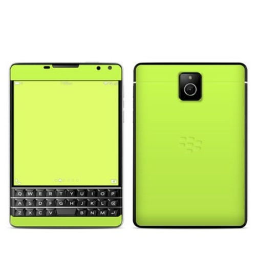 DecalGirl BBPP-SS-LIM BlackBerry Passport Skin - Solid State Lime