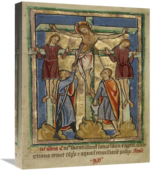 Global Gallery GCS-457591-1620-142 16 x 20 in. Decorated Text Page Art