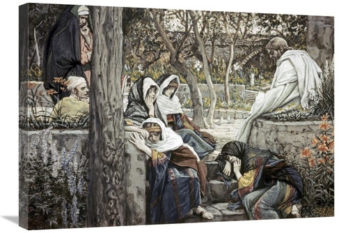 Global Gallery GCS-282906-30-142 30 in. Jesus at Bethany Art Print - J