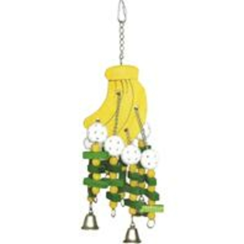 A & E Cage HB01277 Wooden Bananas Toy, Large