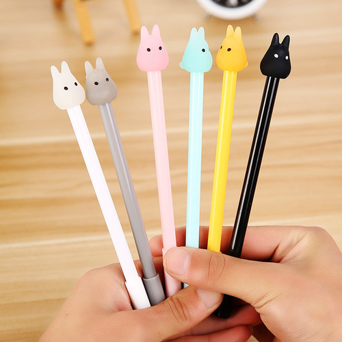 4pcs/Lot Stationery Cute Totoro gel pens Gel-Ink