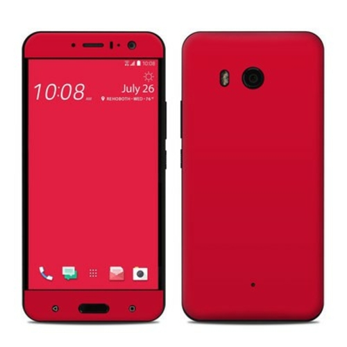 DecalGirl HTU1-SS-RED HTC U11 Skin - Solid State Red