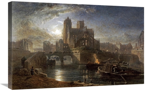 Global Gallery GCS-268020-30-142 30 in. Notre Dame, Paris Art Prin