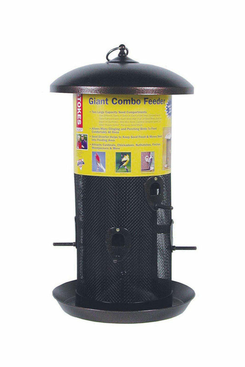 Stokes Select 8404188 12 lbs Wild Bird Metal Screen Tube Seed Feeder