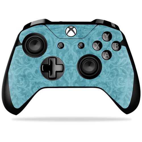 MightySkins MIXBONXCO-Baby Blue Jacquard Skin for Microsoft XBox One X