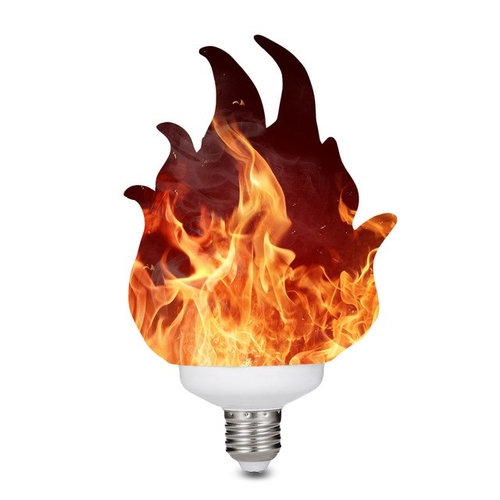 LightMe 3D Printing LED Flame Effect Light Bulb