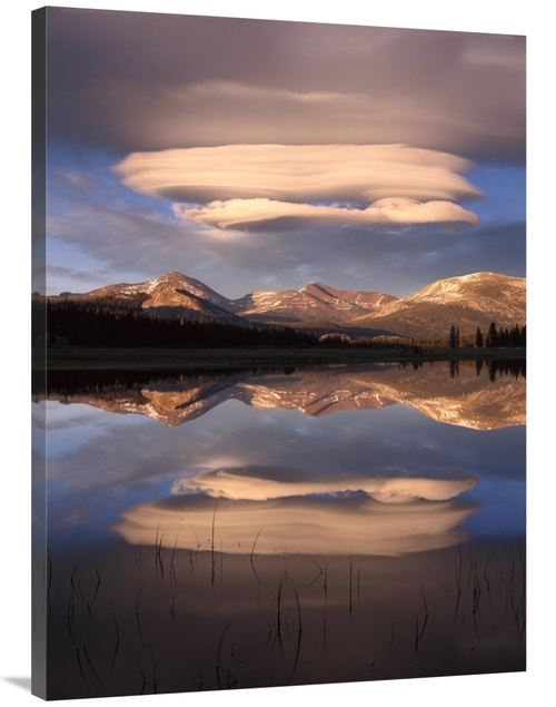 Global Gallery  30 x 40 in. Lenticular Clouds Over Mt Dana, Mt Gib