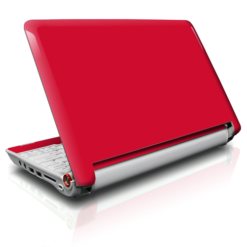 Solid Colors AASP-SS-RED Acer Aspire One Skin - Solid State Red