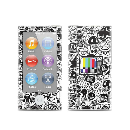 DecalGirl IPN7-TVKILLS Apple iPod Nano 7G Skin - TV Kills Everything