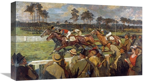 Global Gallery GCS-267694-22-142 22 in. Racing, Hoppe-Garden & Ber