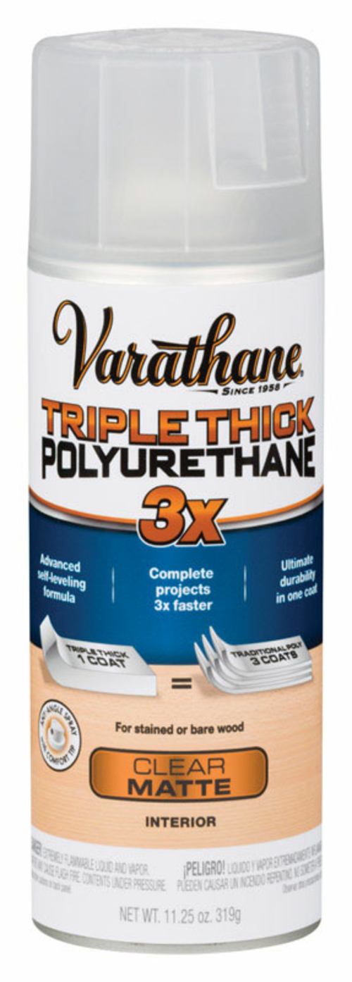 Varathane 1694652 11.25 oz Triple Thick Transparent Polyurethane Clear