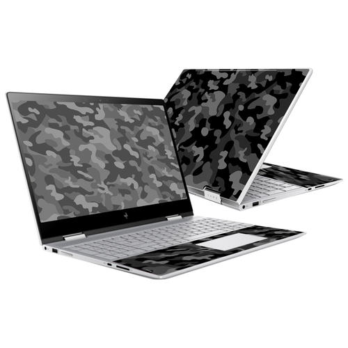 MightySkins HPENVY1517-Black Camo Skin for HP Envy x360 15 in. 2017 - 