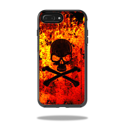 MightySkins OTSIP8PL-bio skull Skin for Otterbox Symmetry iPhone Plus 