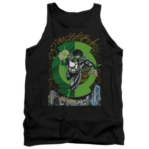 Trevco Green Lantern-Gl No. 51 Cover Adult Tank Top, Black - XL