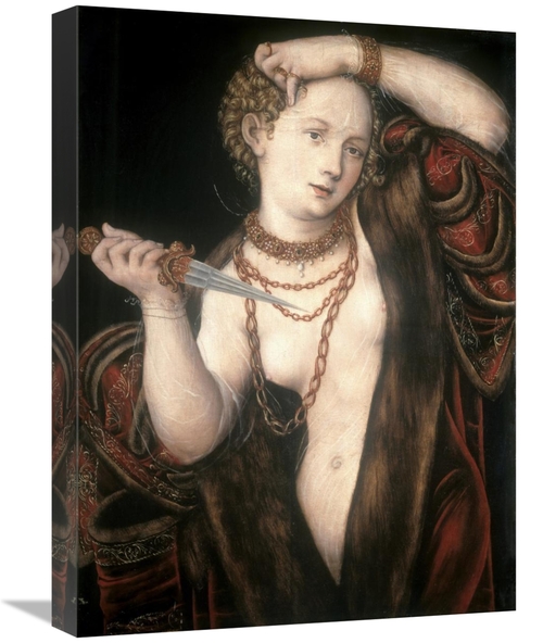 Global Gallery GCS-281921-22-142 22 in. Lucretia Art Print - Lucas Cra