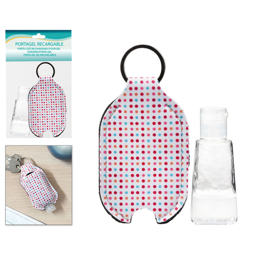 Keychain Hand Sanitiser Multicolour Points