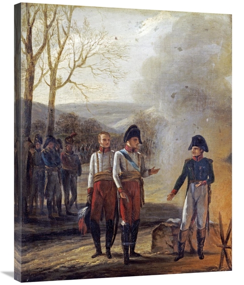Global Gallery GCS-266996-36-142 36 in. The Meeting of Napoleon & Fran