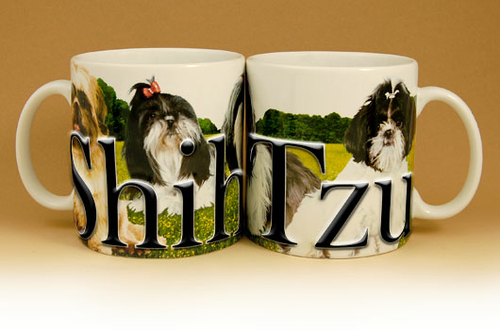 Americaware PMSHI01 18oz. Shih Tzu Mug