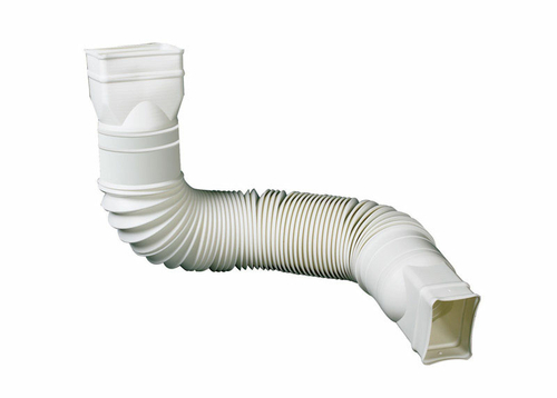 Amerimax Home Product 85010 Extender Flexaspout - White