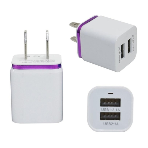 High Quality Home Travel Dual Port AC USB Wall