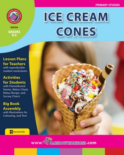 Rainbow Horizons Z69 Ice Cream Cones - Grade K to 2