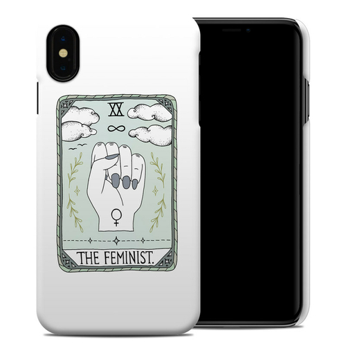 DecalGirl AIPXSMCC-FEMINIST Apple iPhone XS Max Clip Case - The Femini