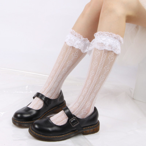 2019 New Baby Girls Stockings Solid Lace Flowers