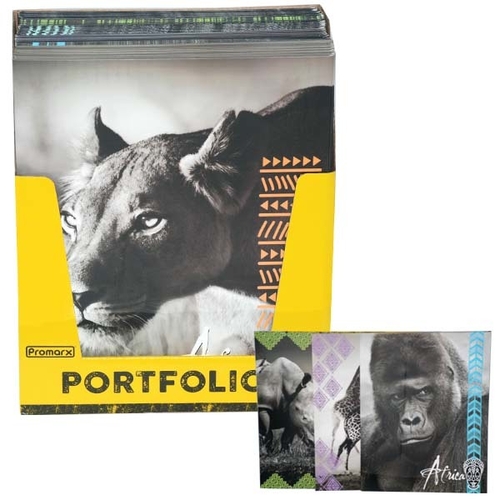 Promarx 2 Pocket Folder - African Animals