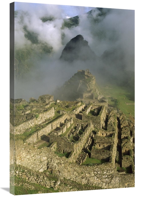 Global Gallery GCS-453507-2436-142 24 x 36 in. Ruins of Machu Picchu&#