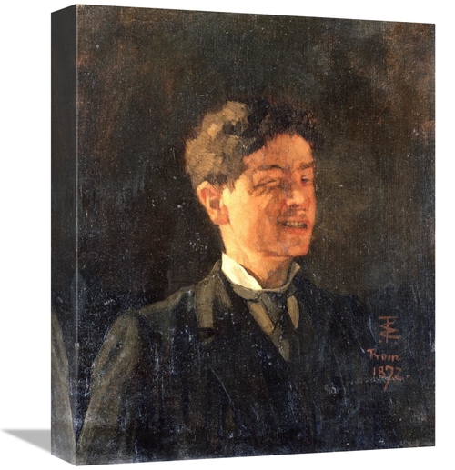 Global Gallery GCS-267423-16-142 16 in. Self Portrait with Winking Eye