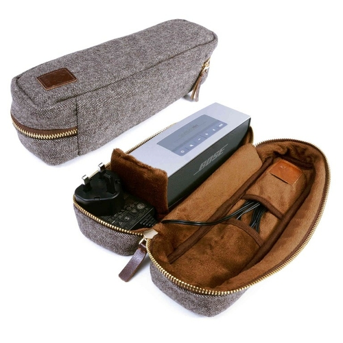 Tuff Luv J6-20 Herringbone Tweed NFC Travel Case for Bose Sound Link M