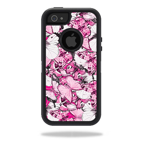 MightySkins OTDIP5-Butterflies Skin for Otterbox Defender iPhone 5S Ca