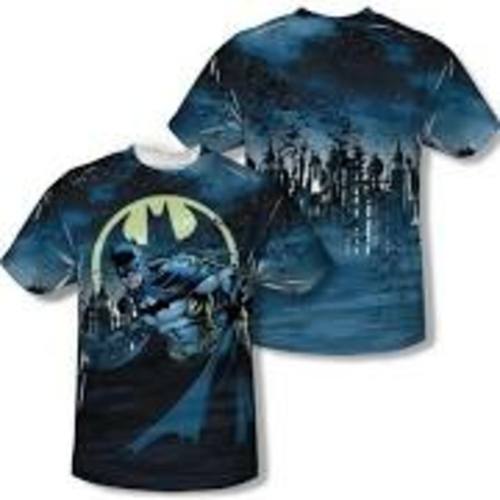 Trevco BM2351FB-ATPP-1 Batman & Heed the Call Front & Back Print-Short