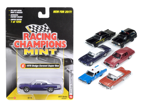 Mint Release 2017 Set C Set of 6 cars 1/64 Diecast Model Cars by