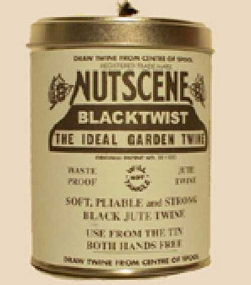NUTSCENE K815B Tin of Twine - 500 ft - BLACK