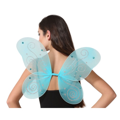 Butterfly Wings Blue 48 X 37 cm
