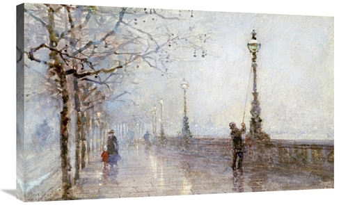 Global Gallery GCS-267673-36-142 36 in. The Last Lamp, Thames Emba