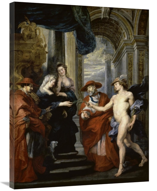 Global Gallery GCS-279932-36-142 36 in. The Treaty of Angouleme - Life