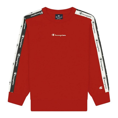 Children’s Sweatshirt Champion Crewneck Logo Red