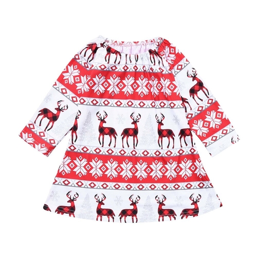 Toddler Infant Christmas Dress Baby Girls