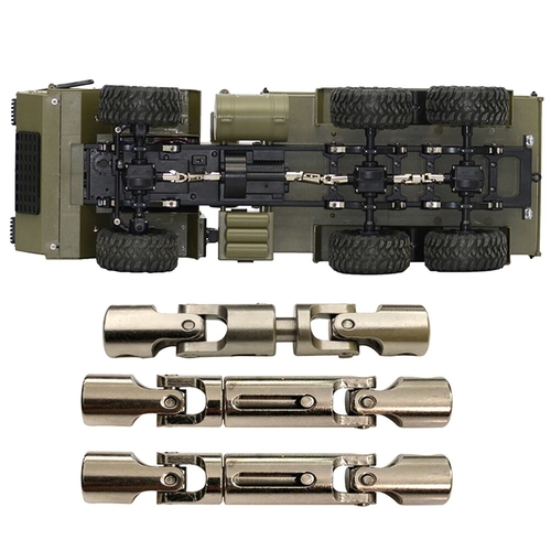 Front Rear Drive Shaft Metal Toys Military Truck