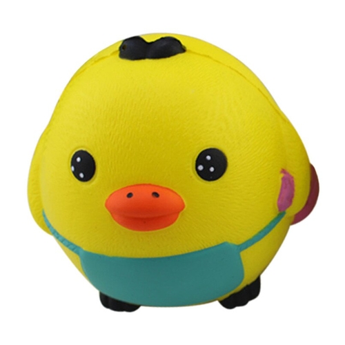Cute Cartoon Chick Tricky Squishy Slow Rising