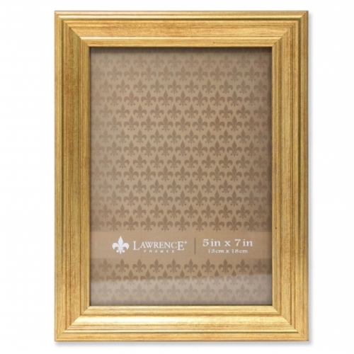 Lawrence Frames 536257 Sutter Burnished Picture Frame - Gold, 0.71