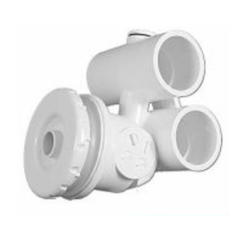 Balboa Water Group 10-4940WHT 1 x 1 in. Stacked Jet Comp
